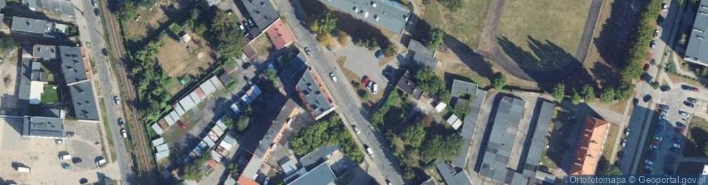 Zdjęcie satelitarne Przeds Produkcyjno Usługowe Żwirbud Fajfer Zdzisław Gąsior Janusz