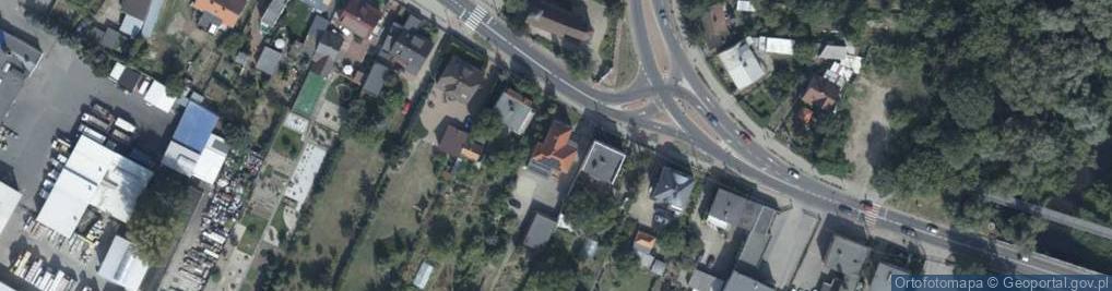 Zdjęcie satelitarne Przeds Produkcyjno Usługowo Handlowe Argus