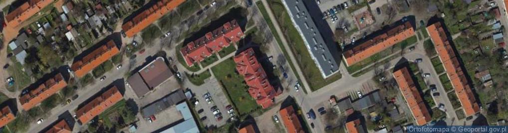 Zdjęcie satelitarne Przeds Przemysłowo Handlowo Usługowe Max