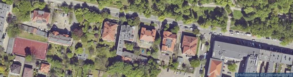 Zdjęcie satelitarne Przeds Tworzyw Sztucznych