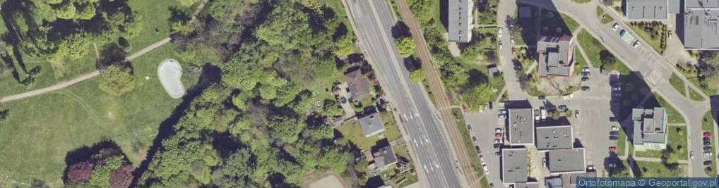 Zdjęcie satelitarne Przeds Usł Handl Master Winiarski Wojciech Brydacka Aleksandra