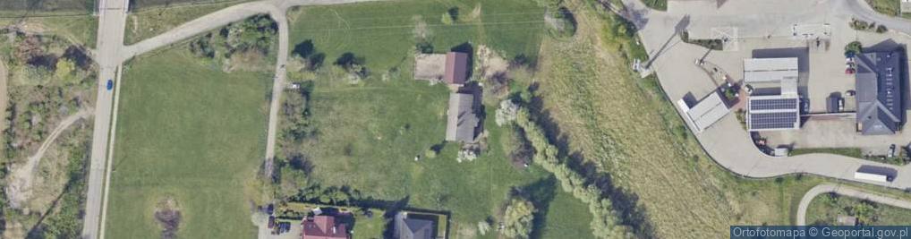 Zdjęcie satelitarne Przeds Usł Porząd SC Cieślar Władysław Chrapek K Piątek F Dudzicka S