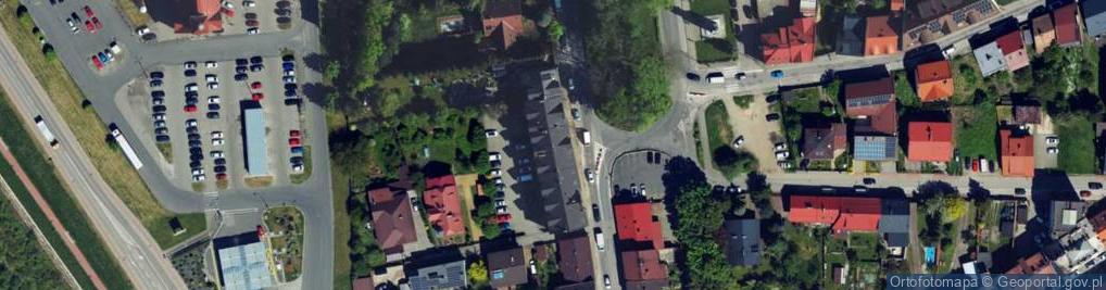 Zdjęcie satelitarne Przeds Usług Geod Intergeo Dadak D Bieszczad J Staszkiewicz M