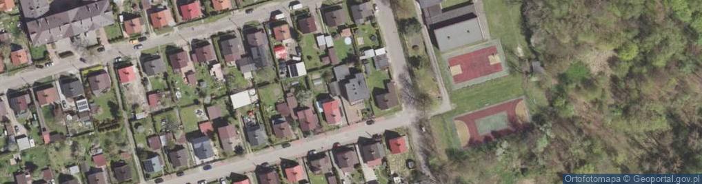 Zdjęcie satelitarne Przeds Usług Geodezyjnych i Kartograficznych MGR Inż