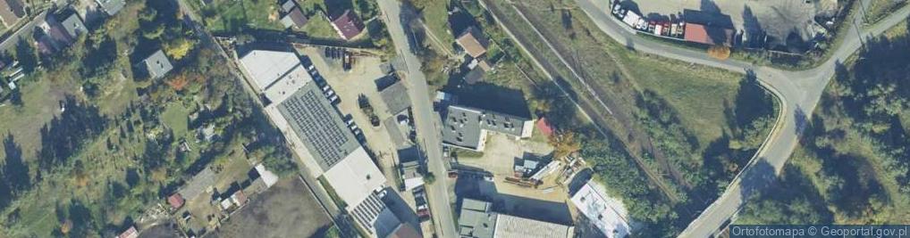 Zdjęcie satelitarne Przeds Usług Prod Laj Lisiak L Sępkowski A Samul J
