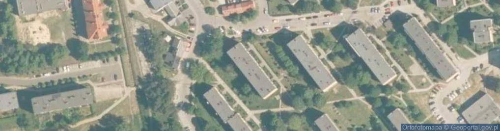 Zdjęcie satelitarne Przeds Usługowo Handlowe Atol Krawczyk Edward i Danuta