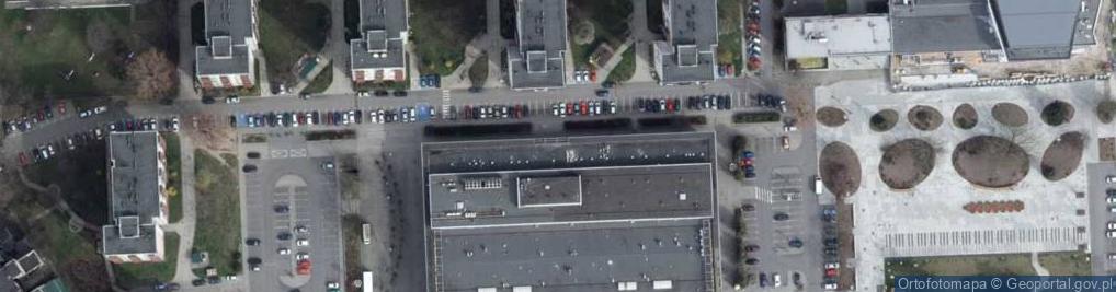 Zdjęcie satelitarne Przeds Usługowo Handlowe Carcade Bis