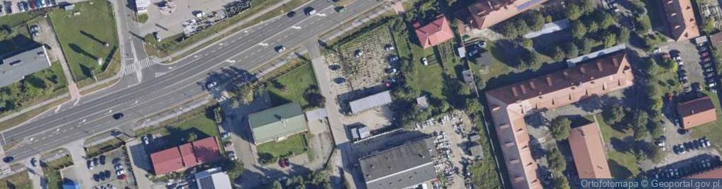 Zdjęcie satelitarne Przeds Usługowo Handlowe Pagar Pakulniewicz R Zarębski J