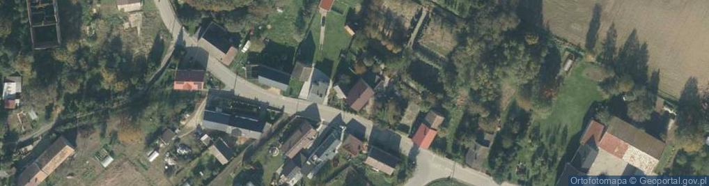 Zdjęcie satelitarne Przeds Usługowo Handlowe Rak