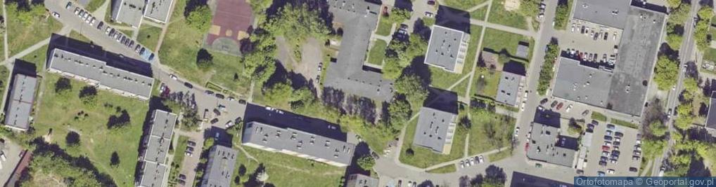 Zdjęcie satelitarne Przeds Usługowo Handlowe Termpol Koczy Andrzej Brański Krzysztof