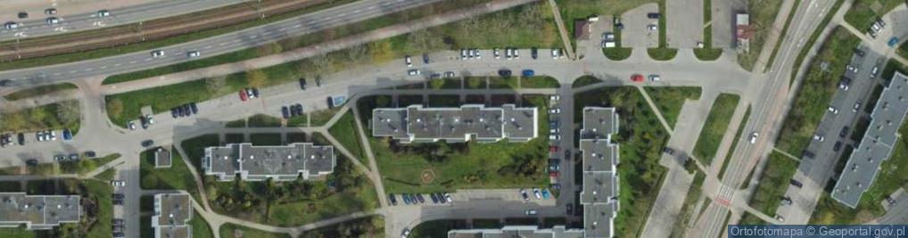 Zdjęcie satelitarne Przeds Usługowo Handlowe Wxport Import