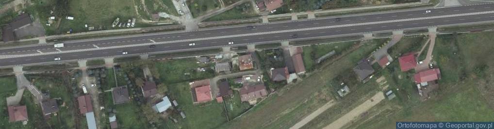 Zdjęcie satelitarne Przeds Usługowo Produkcyjno Handlowe Wielobr Wyrazik