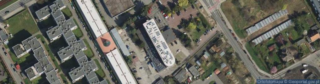 Zdjęcie satelitarne Przeds Wdrożeniowo Usługowo Handlowe Eko Tech B Błochowiak i S Ka