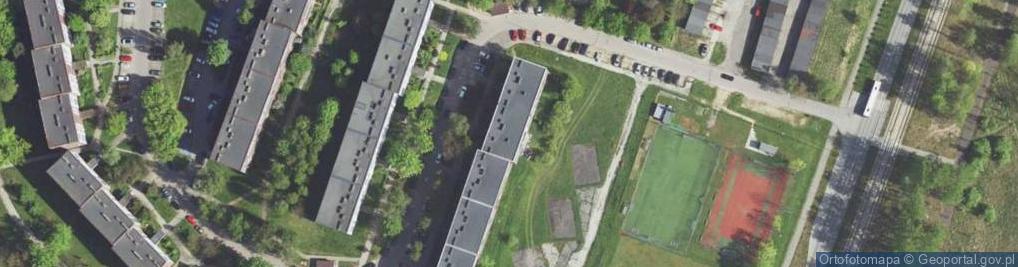 Zdjęcie satelitarne Przeds Wielobranż Fire Mikuła z Starnowska Gawęda K Jędrosz z