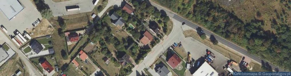 Zdjęcie satelitarne Przeds Wielobranż Lers Stolarz Ryszard Czerwiński Leszek