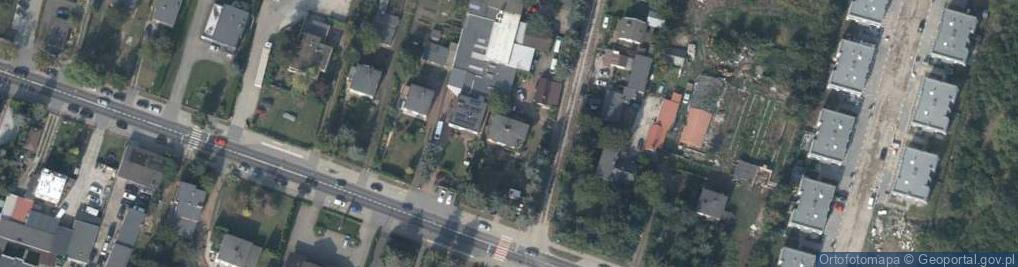 Zdjęcie satelitarne Przeds Wielobranżowe Blamar Blanka Lesińska Marian Lesiński