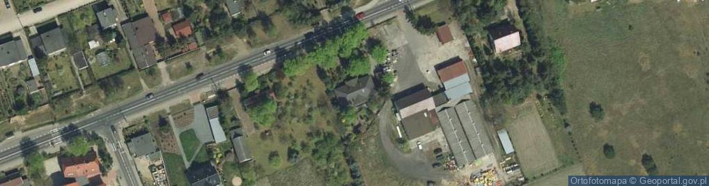 Zdjęcie satelitarne Przeds Wielobranżowe Gospodarz Jasiński z Kaczanowska G