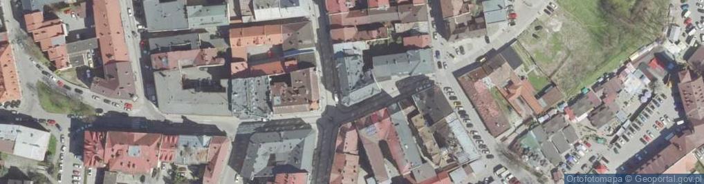 Zdjęcie satelitarne Przeds Wielobranżowe Rus i S Ka Rus Ziemowit Zabierowski Sławomir