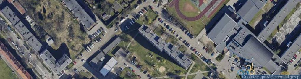 Zdjęcie satelitarne Przedsębiorstwo Handlowo Usługowe Dik