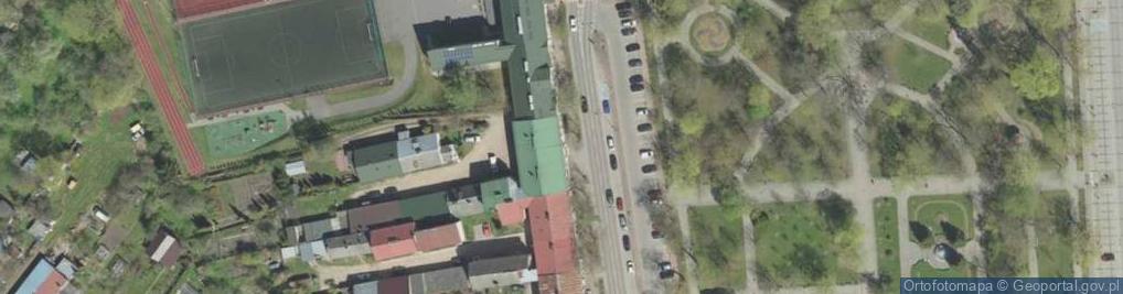 Zdjęcie satelitarne Przedsięb Handl Usługowe Olimpijczyk Ireneusz Słowik K Świerzbin