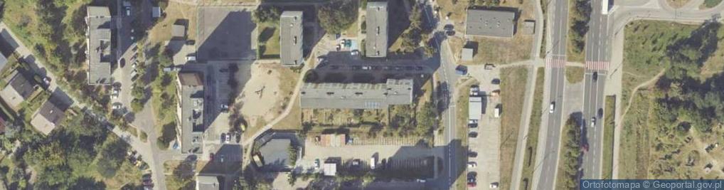 Zdjęcie satelitarne Przedsięb Produkcyjno Usługowo Handlowe GKP Manta