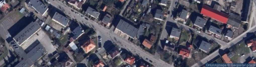Zdjęcie satelitarne Przedsięb Produkcyjno Usługowo Handlowe Pol Met Choszczno