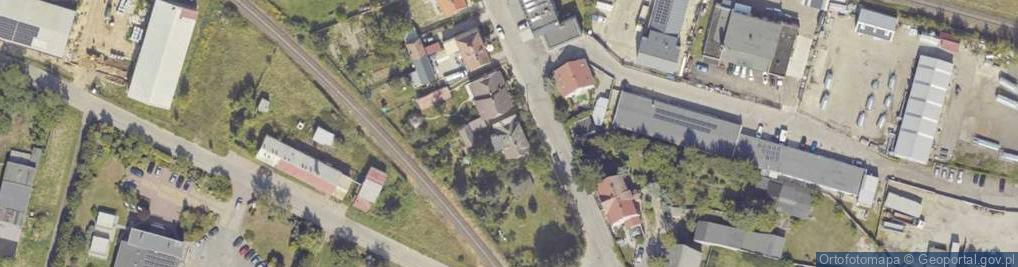 Zdjęcie satelitarne Przedsięb Produkcyjno Usługowo Handlowe Słoneczna