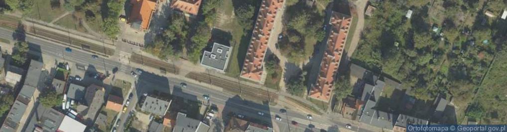 Zdjęcie satelitarne Przedsięb Usług Handl i Obrotu Surowc Wtórnymi Arka