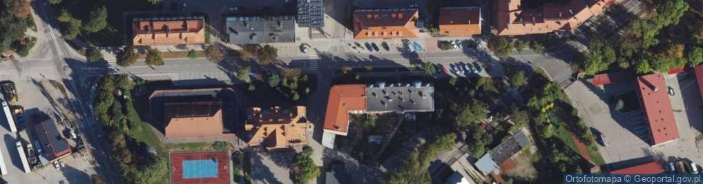 Zdjęcie satelitarne Przedsiębiorstwa Gospodarki Komunalnej