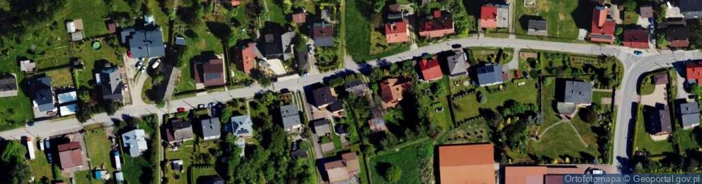 Zdjęcie satelitarne Przedsiębiorstwo Antyk Derewiecki Marek Szczepańczyk Zdzisław