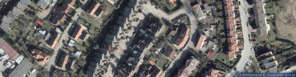 Zdjęcie satelitarne Przedsiębiorstwo Budowlane Mezo Projekt