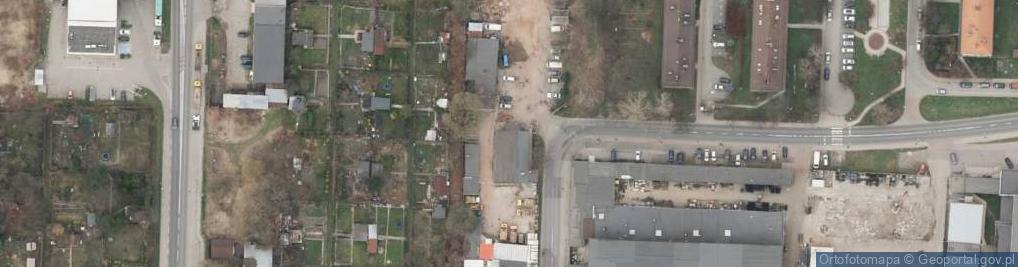 Zdjęcie satelitarne Przedsiębiorstwo Budowlane ZUR