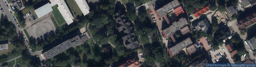 Zdjęcie satelitarne Przedsiębiorstwo Budowlano Inwestycyjne Nes Bud
