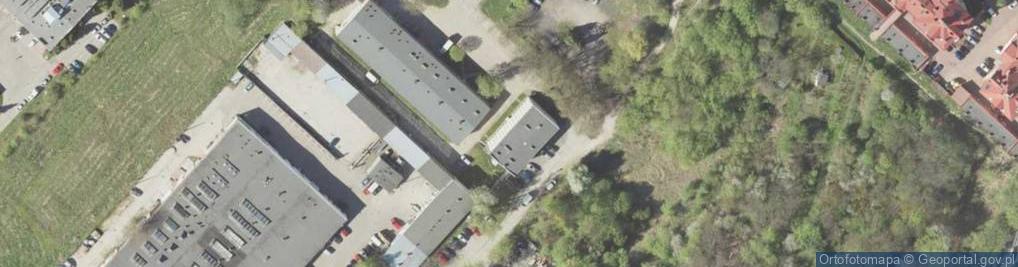 Zdjęcie satelitarne Przedsiębiorstwo Budownictwa Energetycznego Elbud Lublin