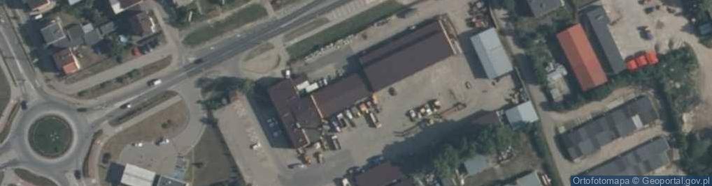 Zdjęcie satelitarne Przedsiębiorstwo Drogowo Mostowe w Piszu Sp. z o.o.