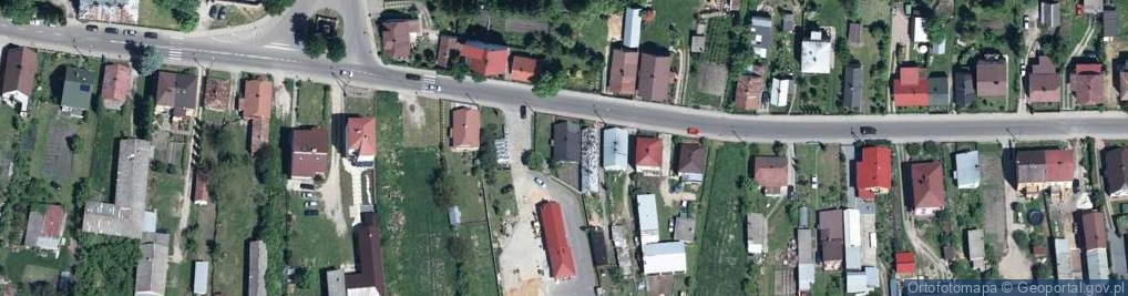 Zdjęcie satelitarne Przedsiębiorstwo Dystrybucji Paliw Halina i Wiesław Sikora