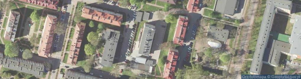 Zdjęcie satelitarne Przedsiębiorstwo Energetyki Cieplnej PEC w Świdniku