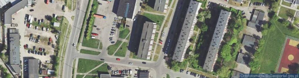 Zdjęcie satelitarne Przedsiębiorstwo Finansowo Usługowe Sampa