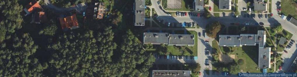 Zdjęcie satelitarne Przedsiębiorstwo Geodezyjne Astra