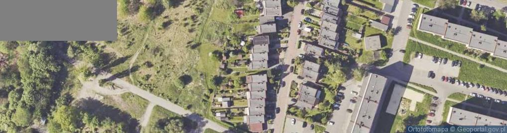 Zdjęcie satelitarne Przedsiębiorstwo Geodezyjne Geomi
