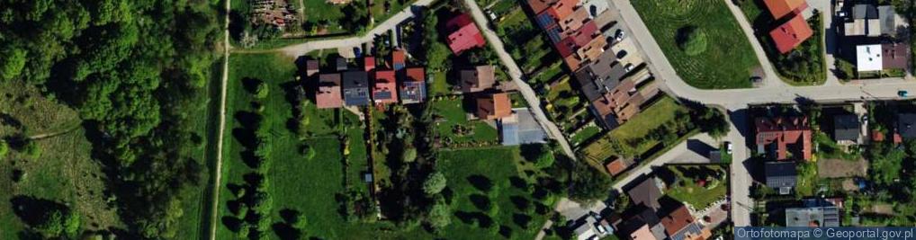 Zdjęcie satelitarne Przedsiębiorstwo Geodezyjno Budowlane Geobudex