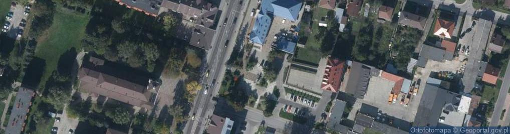 Zdjęcie satelitarne Przedsiębiorstwo Gospodarki Komunalnej i Mieszkaniowej w Tomaszowie Lubelskim