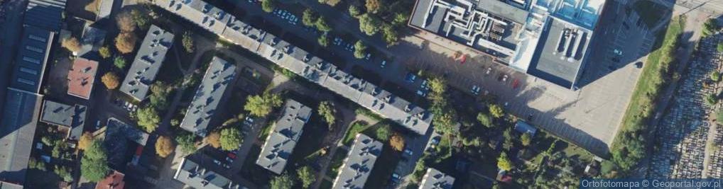 Zdjęcie satelitarne Przedsiębiorstwo Handlowe Agu