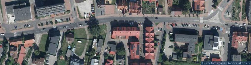 Zdjęcie satelitarne Przedsiębiorstwo Handlowe Art Dom M Leciak J Krzewiński