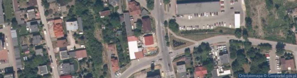 Zdjęcie satelitarne Przedsiębiorstwo Handlowe Artykuły Przemysłowe A z Libera