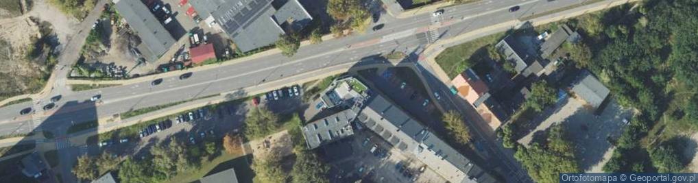 Zdjęcie satelitarne Przedsiębiorstwo Handlowe Dąbrowskiego 41B