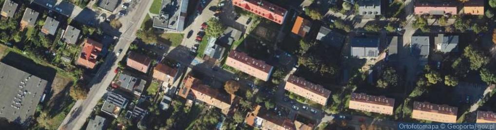 Zdjęcie satelitarne Przedsiębiorstwo Handlowe Delta