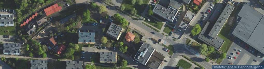 Zdjęcie satelitarne Przedsiębiorstwo Handlowe Dino Michał Królik