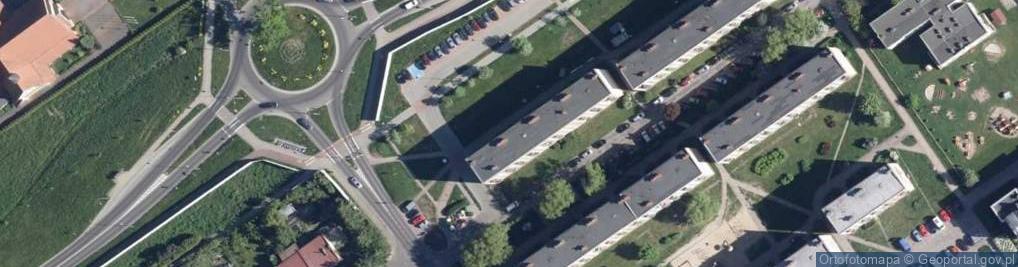 Zdjęcie satelitarne Przedsiębiorstwo Handlowe Dublet