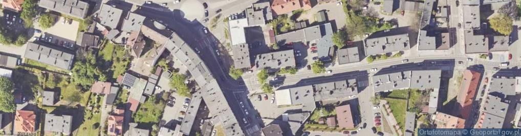 Zdjęcie satelitarne Przedsiębiorstwo Handlowe Edyta